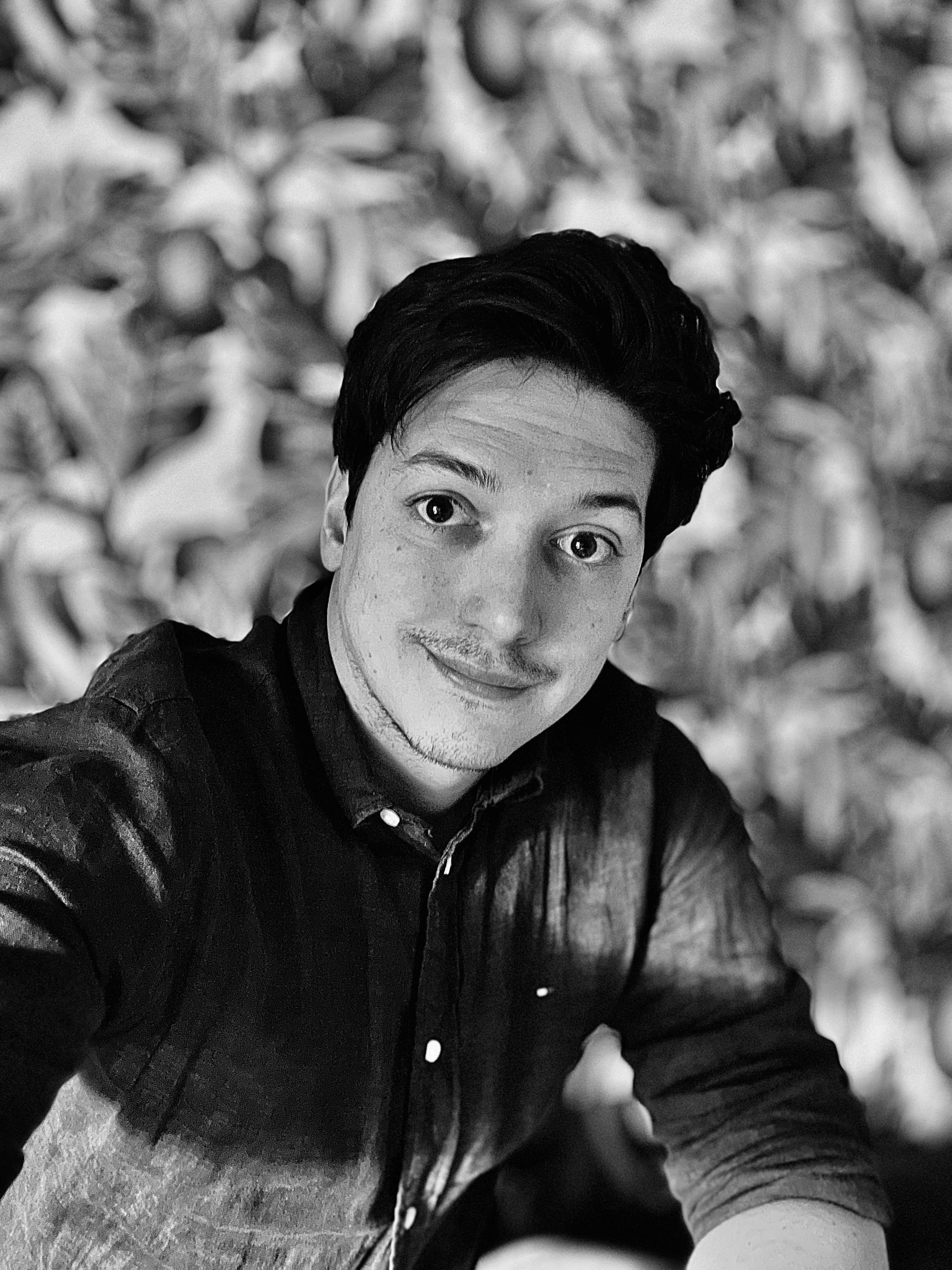 Foto del comico Alberto Longoni