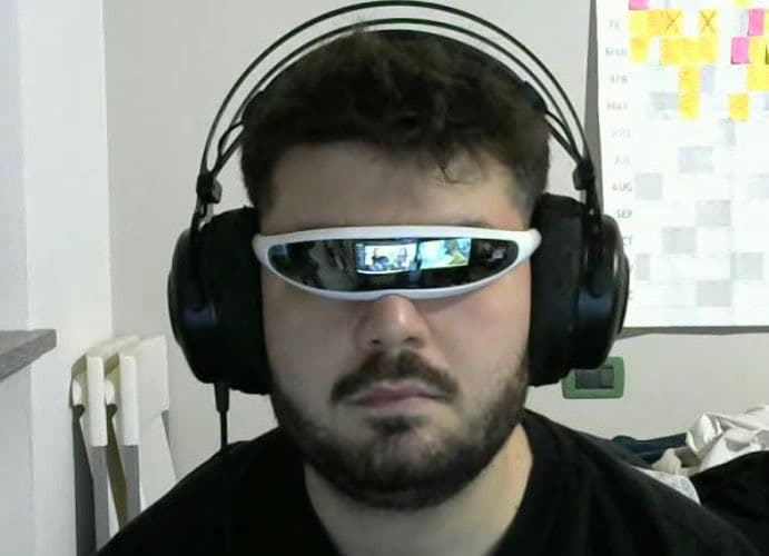 Foto del comico Luca Gennari