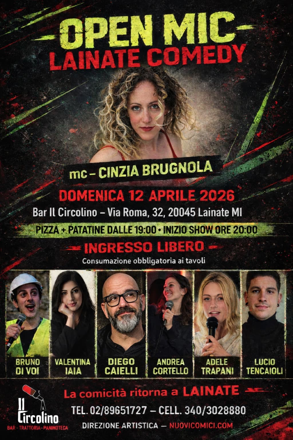 Locandina spettacolo stand up comedy: Stand Up Lainate